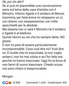Morgan - d'Urso: Barbara non vengo a Live 11 20191020 231617
