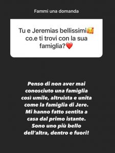 La fidanzata di Jeremias Rodrìguez: "Ecco cosa penso della sua famiglia"