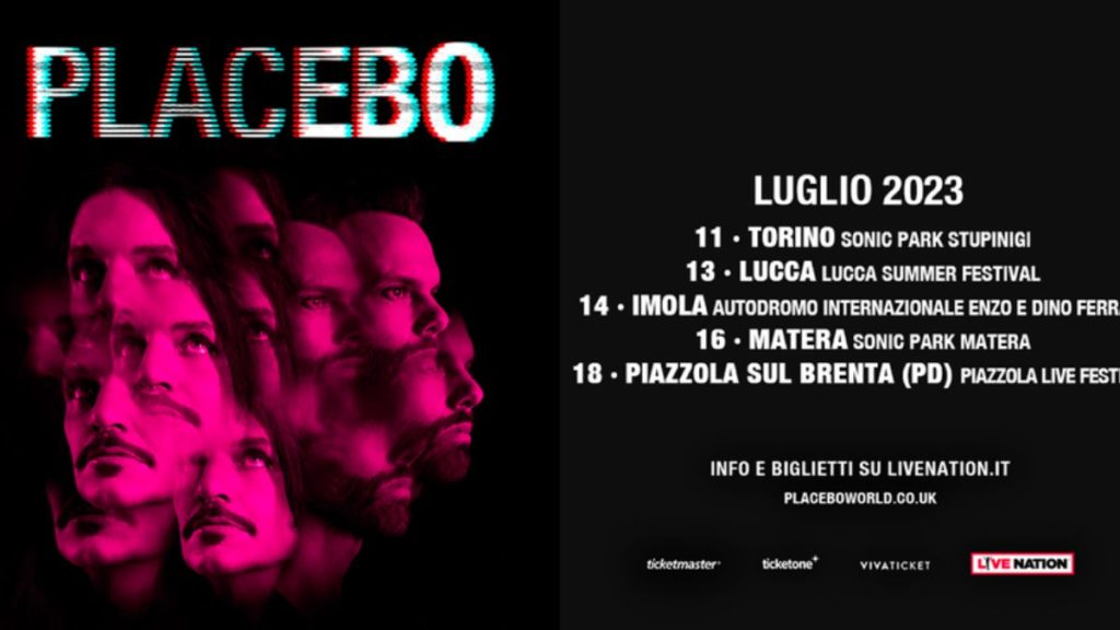 Placebo tour italia 2023