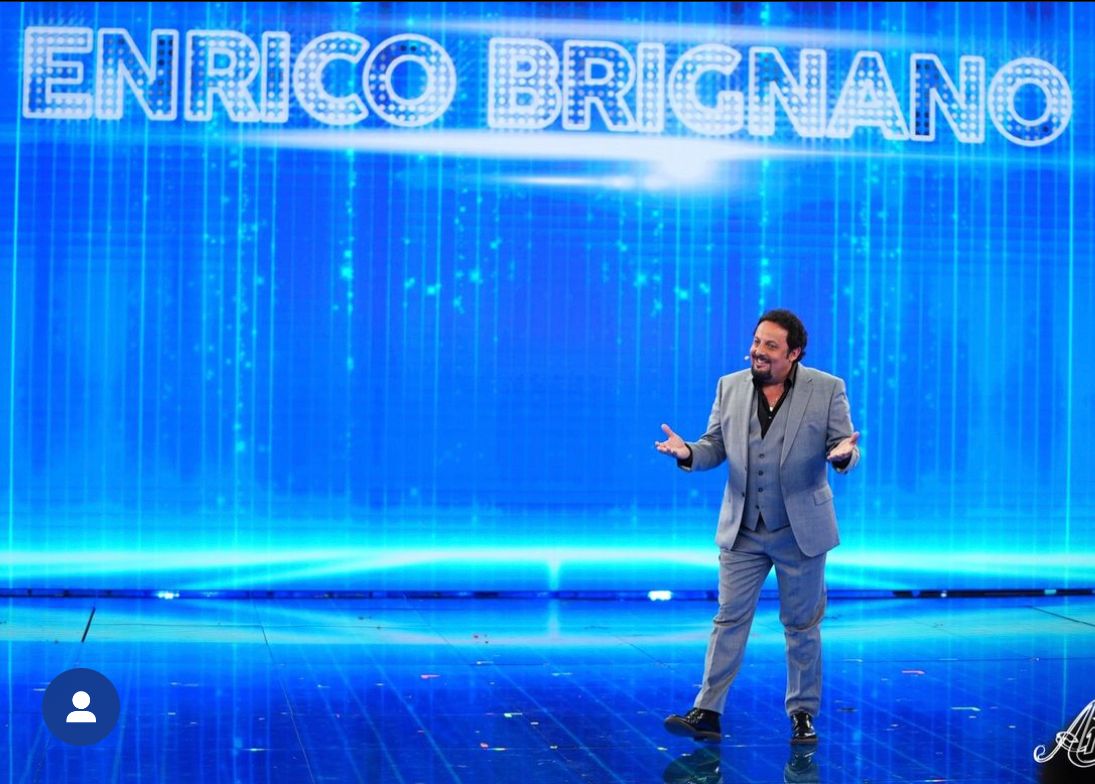 Enrico Brignano ad Amici 2023